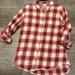 Sundance Dylan Plaid Flannel 
Size XS